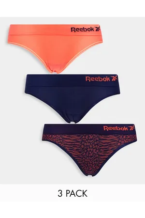 reebok thong  Reebok Women's Underwear - Seamless Thong (3 Pack)