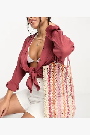 Accessorize Vertical stripe tote bag in