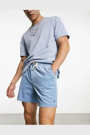 Ralph Lauren Prepster flat front cord chino shorts classic oversized fit in light
