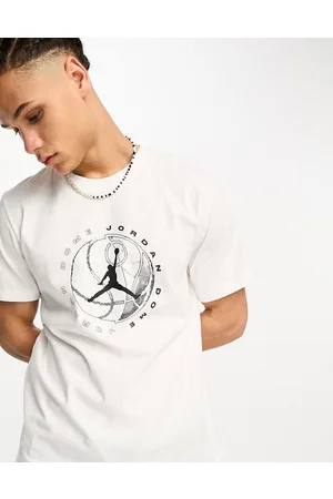 New Gold Jordan Logo T Shirt Size S- 2XL
