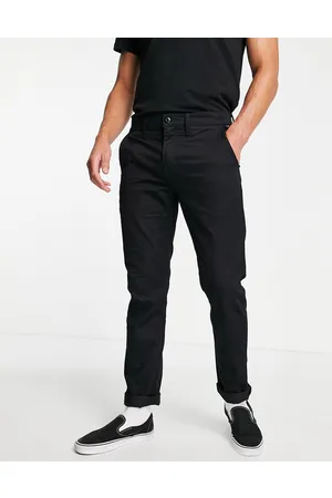Authentic Chino Loose Trousers | Black | Vans