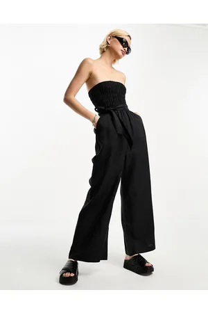  Other Stories sleeveless jumpsuit with ruffle detail in delicate