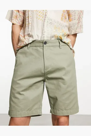 New Look Straight chino shorts in khaki