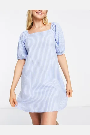Billabong Paradise beach mini summer dress in stripe