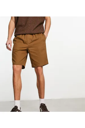 COLLUSION ultra baggy pull-on cord cargo shorts in gray
