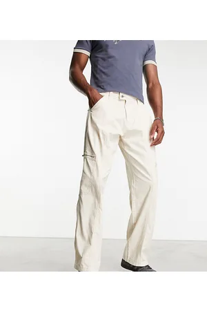 COLLUSION satin cargo pants in lime green