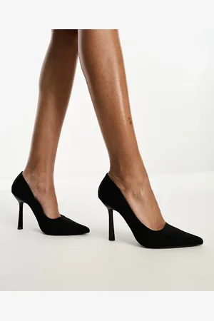 Glamorous Pointed high heeled court shoes in
