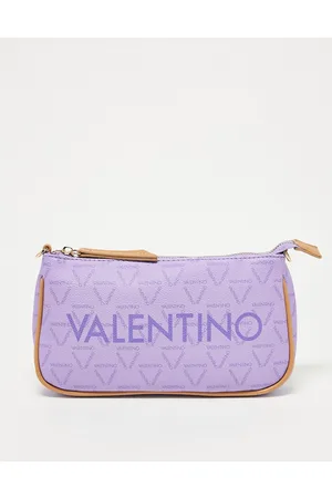 Valentino Bags Liuto monogram logo shoulder bag in pale pink