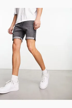 Lee Rider slim fit denim shorts in washed