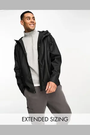 ASOS Rubberised rain jacket in