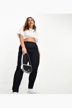 Lee Scarlet high rise skinny jeans in dark blue denim