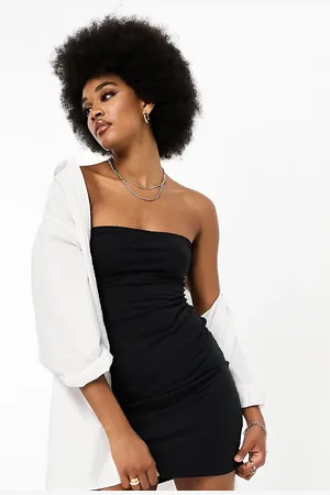 Threadbare Tall strapless bodycon dress in