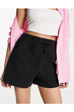 Stradivarius Linen look runner short in