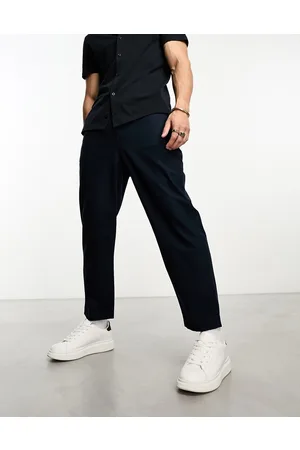 hawtin hopsack trousers in true