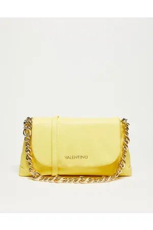 Valentino Bags Divina foldover tassel detail cross body bag in