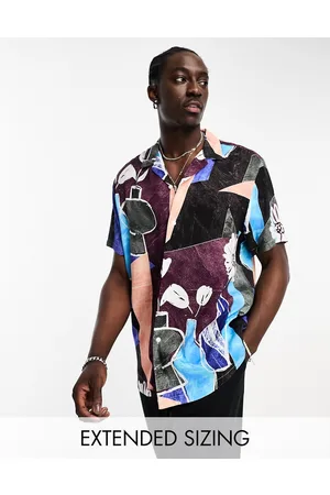 ASOS Floral Shirts Plus Size Fashion for Men | FASHIOLA.in