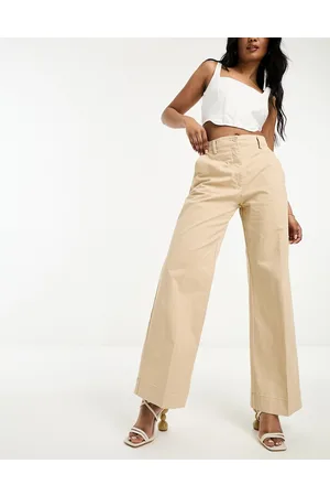 Buy Abercrombie & Fitch Wide & Flare Pants | FASHIOLA INDIA