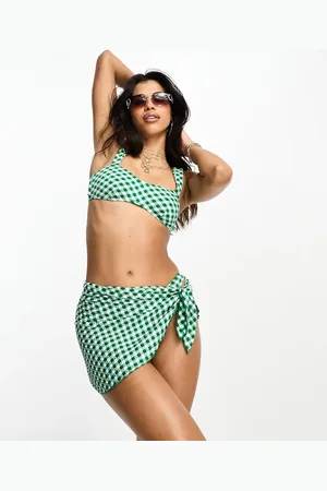 South Beach Skirt co-ord in gingham