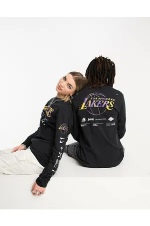 NBA, Shirts, Nba Los Angeles La Lakers Long Sleeve Reflective Long Sleeve  Shirt Black Medium