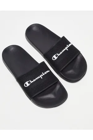 Champion discount sandals black