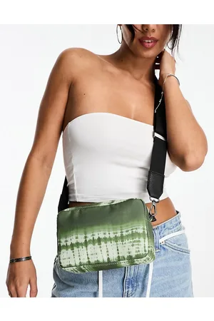 Daisy Street shoulder bag in patchwork denim