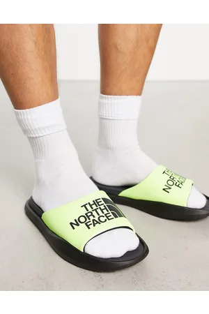 North face sliders discount black