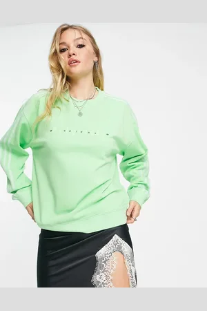 adidas Gothcore sweatshirt in glory mint - LGREEN