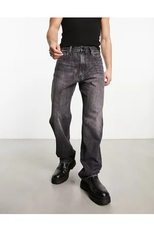 Type 49 Relaxed Straight Jeans, Medium blue
