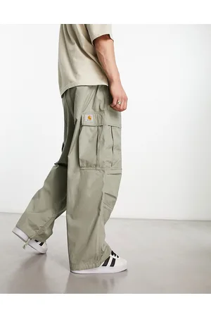 Carhartt WIP Collins relaxed twill cargo pants in khaki