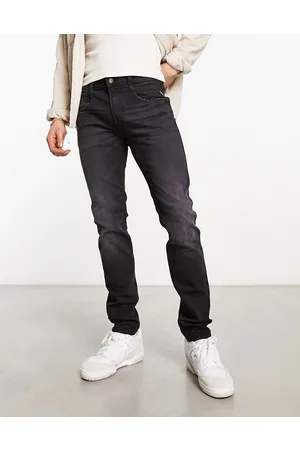 Replay Men's Zeumar Slim Jeans, Grey (Stone Grey 400), 29W 32L UK :  Amazon.co.uk: Fashion