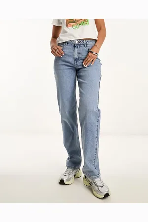 Noisy May Guthie straight leg jeans in light