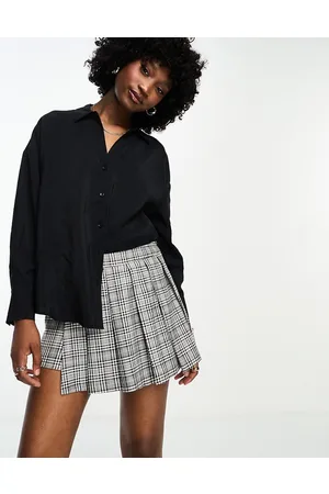 VERO MODA Dip hem oversized shirt in