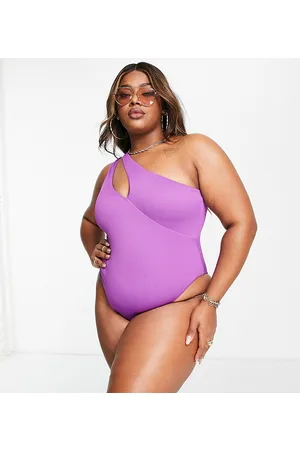 Chlorine Resistant Chase Purple Empire Swimsuit  Swimsuits, One piece  swimsuit, Plunging one piece swimsuit