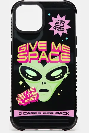 Skinnydip Give Me Space slogan iphone case in