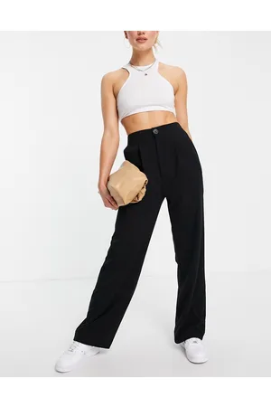 Stradivarius Tailored wide leg trouser in