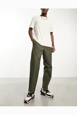 Paul Smith Tapered fit casual trousers in khaki