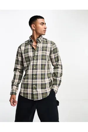 Mens barbour store shirts sale