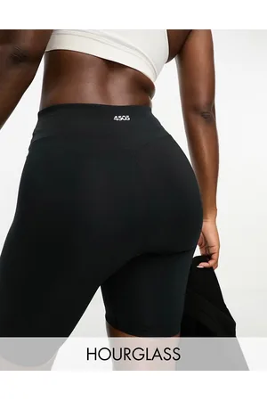 Prisma Black Yoga Shorts for Women