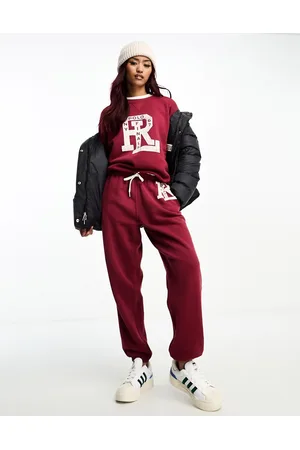 Polo Ralph Lauren Varsity Logo Sweatpants in Red - Part of A Set