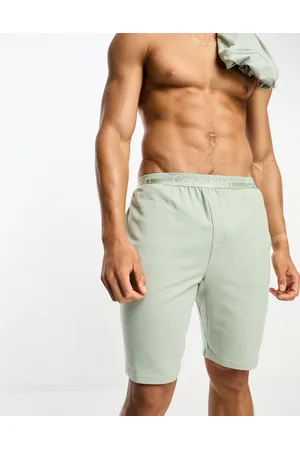 Mens pyjama shorts online calvin klein