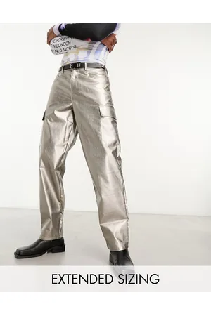 Leather Trousers  Green  men  4 products  FASHIOLAin