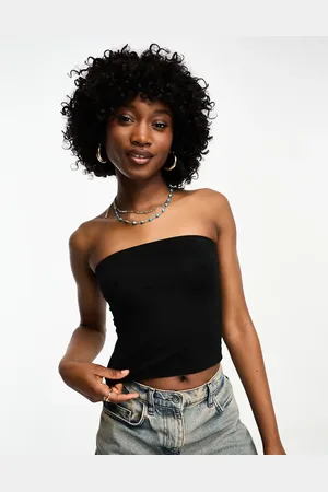 COLLUSION Slinky longline bandeau in