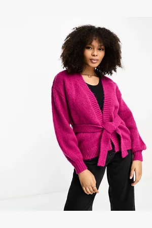 Y.A.S Y.A.S wrap knit cardigan in