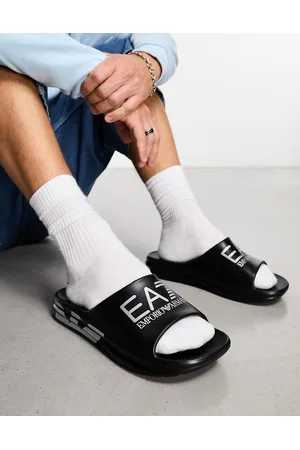 Armani best sale sliders men's