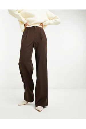 Stradivarius Tailored wide leg trouser in