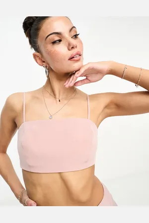 ASOS Bandeau co ord crop top in
