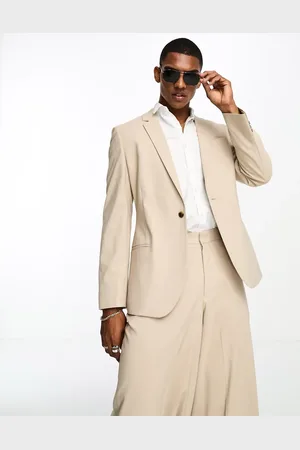ASOS Slim suit jacket in stone