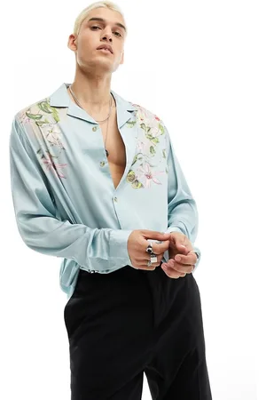 ASOS Floral Shirts Plus Size Fashion for Men | FASHIOLA.in