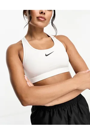 Nike Training Swoosh Dri-FIT leopard print medium support sports