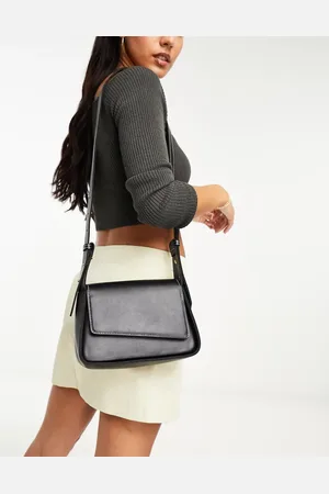 Glamorous Asymmetric crossbody bag in PU